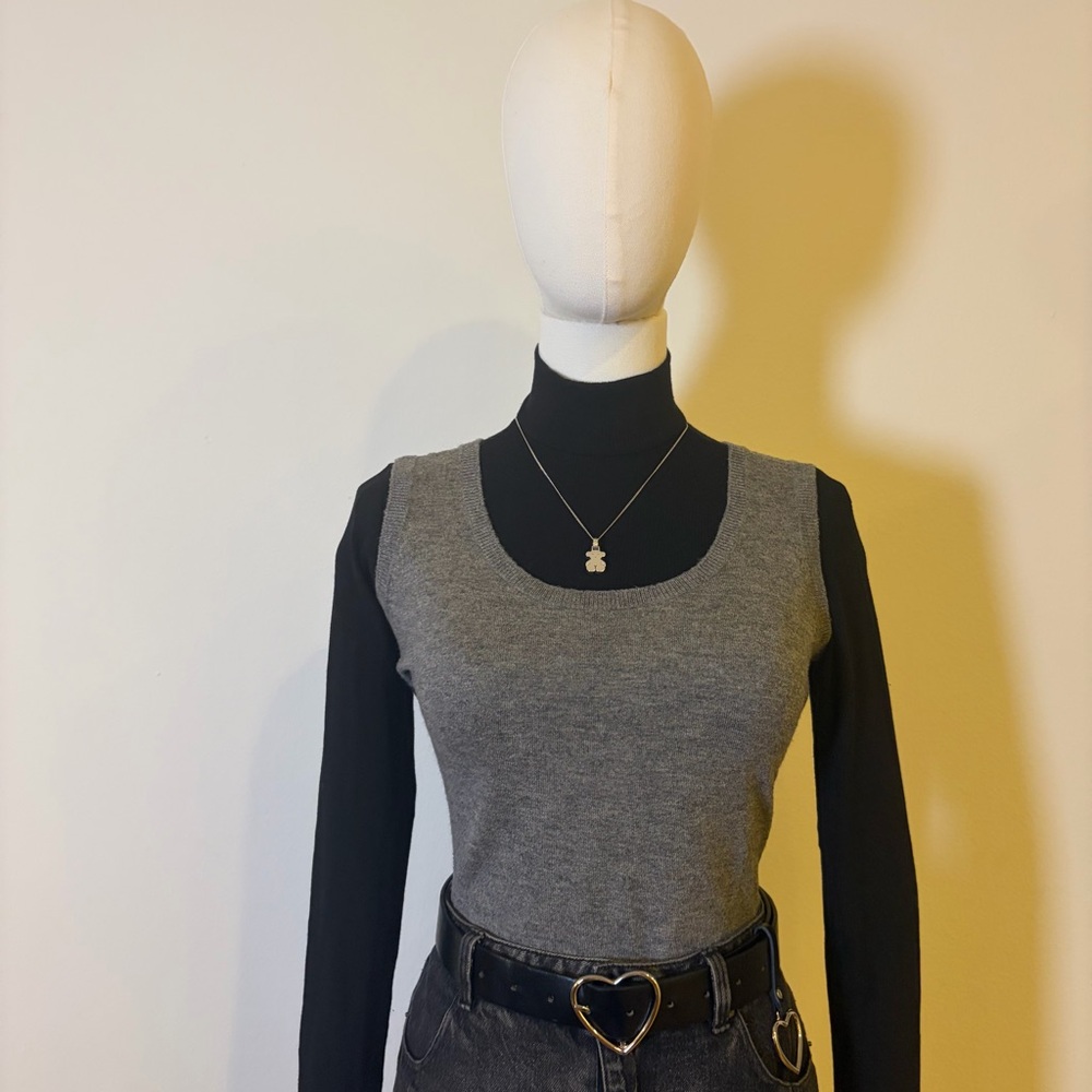 New York & Company Silk Blend Knit Vest – Size XS